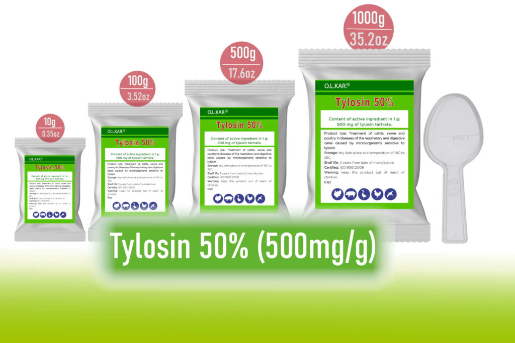 Tylosin 500mg powder tylan for dogs